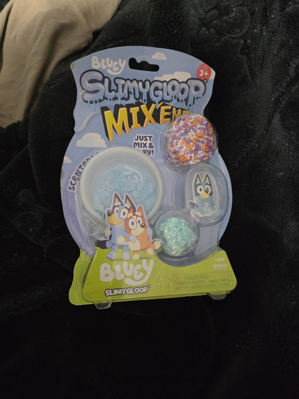 Bluey Slimy Gloop Mix'em Slime Kit - Blue